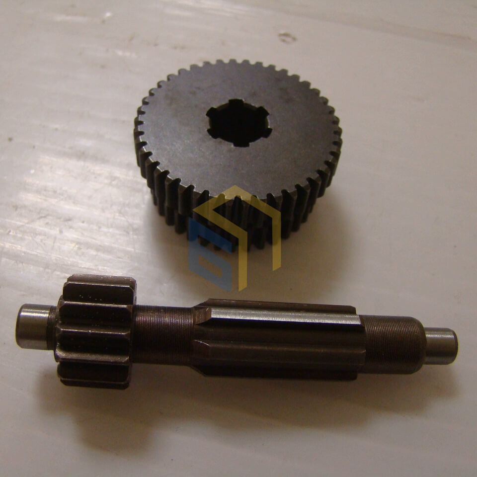 Шестерня двойная с валом в сборе дрели-миксера Werk HM 2180-2V (103004)