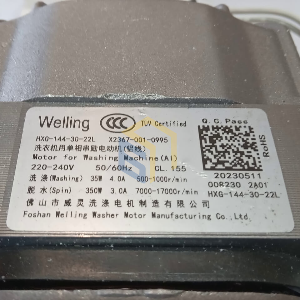 Двигун пральної машини Grunhelm GWS-FN610IW (104102)