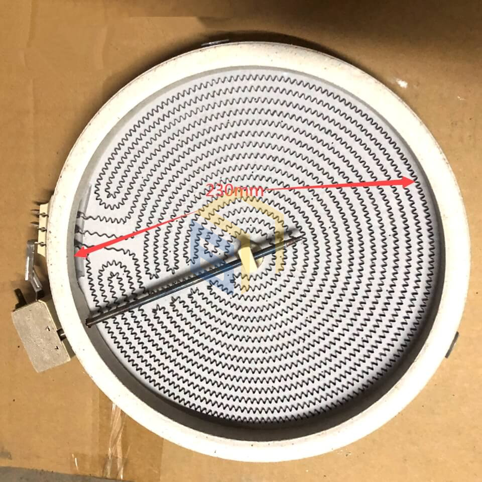 Нагревательный элемент 2200/1100W варочной поверхности Grunhelm GPC 725 BE (104133)