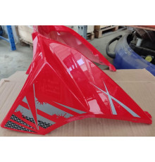 Корпус (передня частина) червоний скутера бензинового Forte BWS-R 150CC (104670)