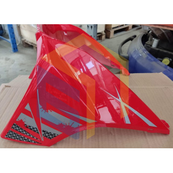 Корпус (передня частина) червоний скутера бензинового Forte BWS-R 150CC (104670)