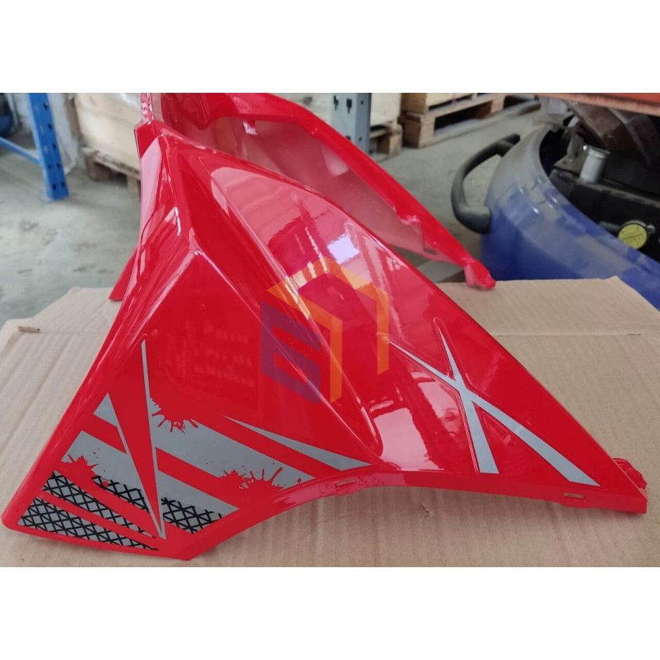 Корпус (передня частина) червоний скутера бензинового Forte BWS-R 150CC (104670)