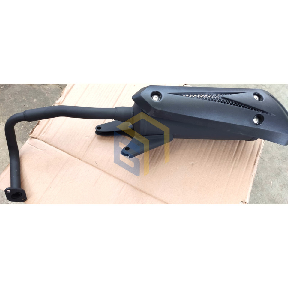 Глушник в зборі скутера бензинового Forte NEW JOG 80CC (104872)