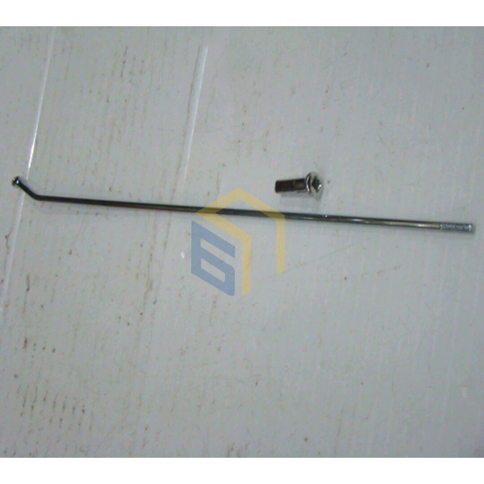 Спиця (238mm) з гайкою колеса переднього мотоцикла BSE J4 ENDURO (105088)