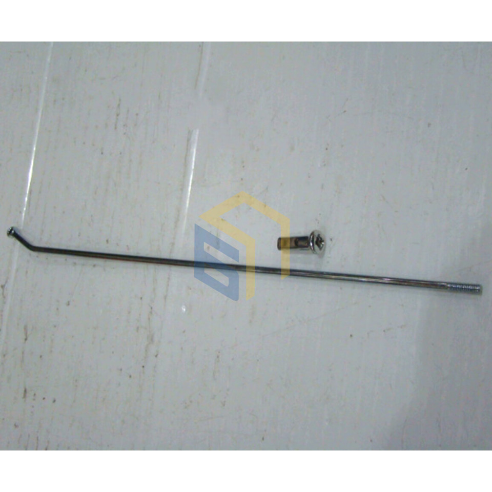 Спиця (194mm) з гайкою мотоцикла BSE J4 ENDURO (105102)