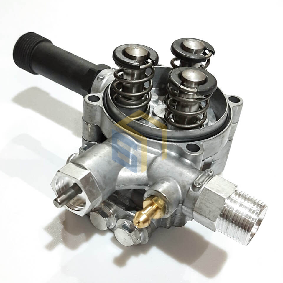 Помпа в зборі (без двигуна) мийки високого тиску Grunhelm GR-2800IM PROFI (106056)