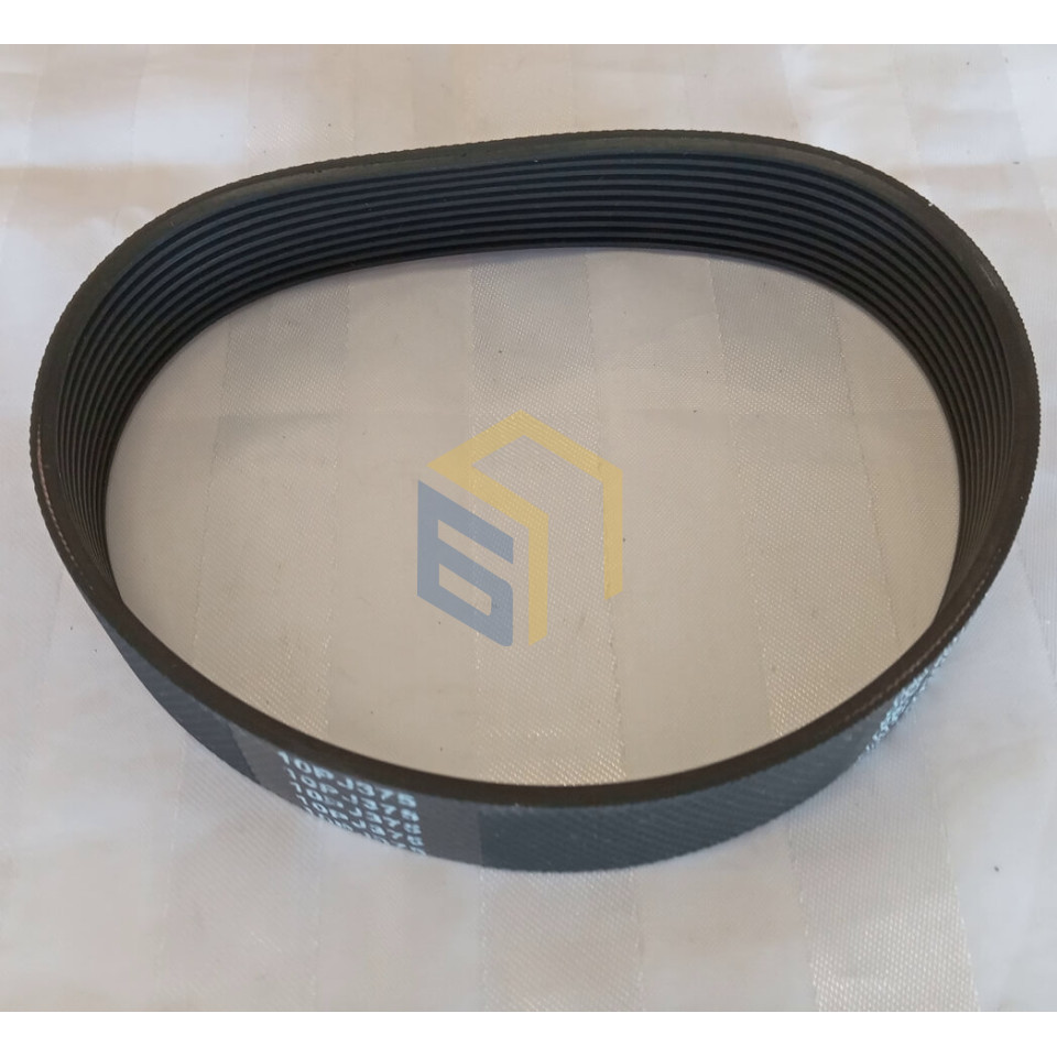 Ремінь (10PJ375) подрібнювача садового Grunhelm ES-24 (106518-131714)