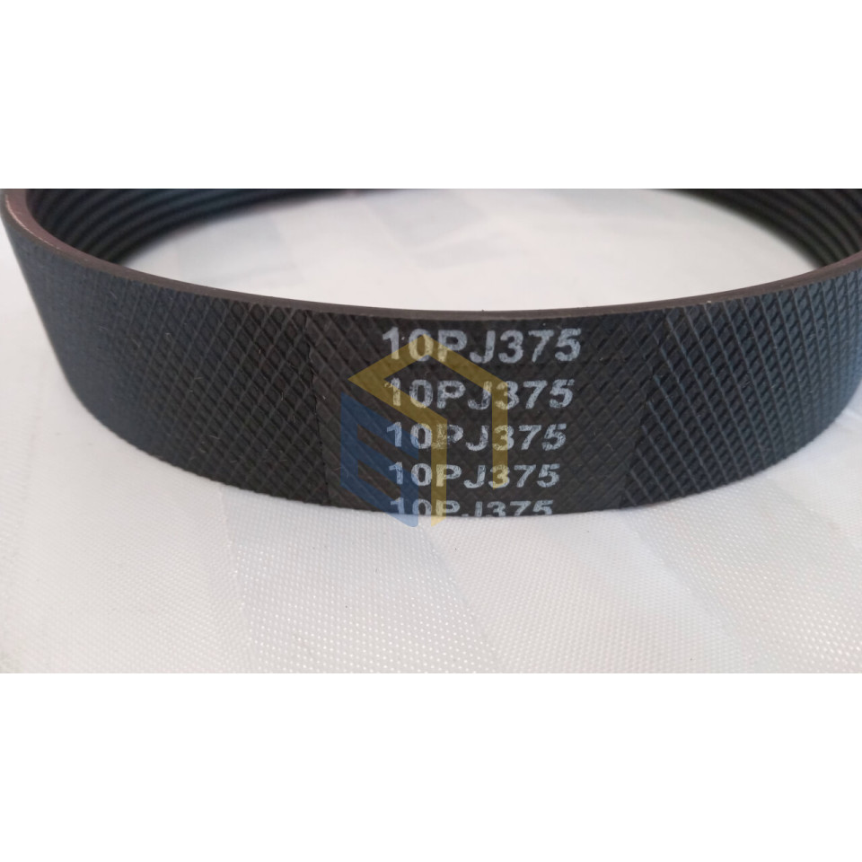 Ремінь (10PJ375) подрібнювача садового Grunhelm ES-24 (106518-131714)