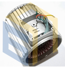 Статор в корпусе тельфера Forte FPA 1000 (106709)