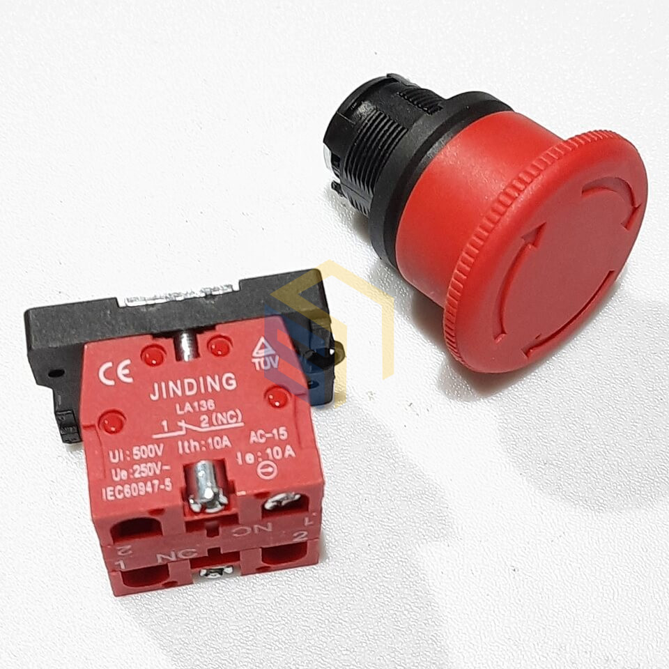 Кнопка аварийная тельфера Forte FPA 250 (106732)