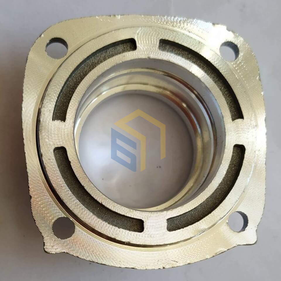 Фланец корпуса редуктора УШМ болгарки Сталь КШМ 72-125 (107872)