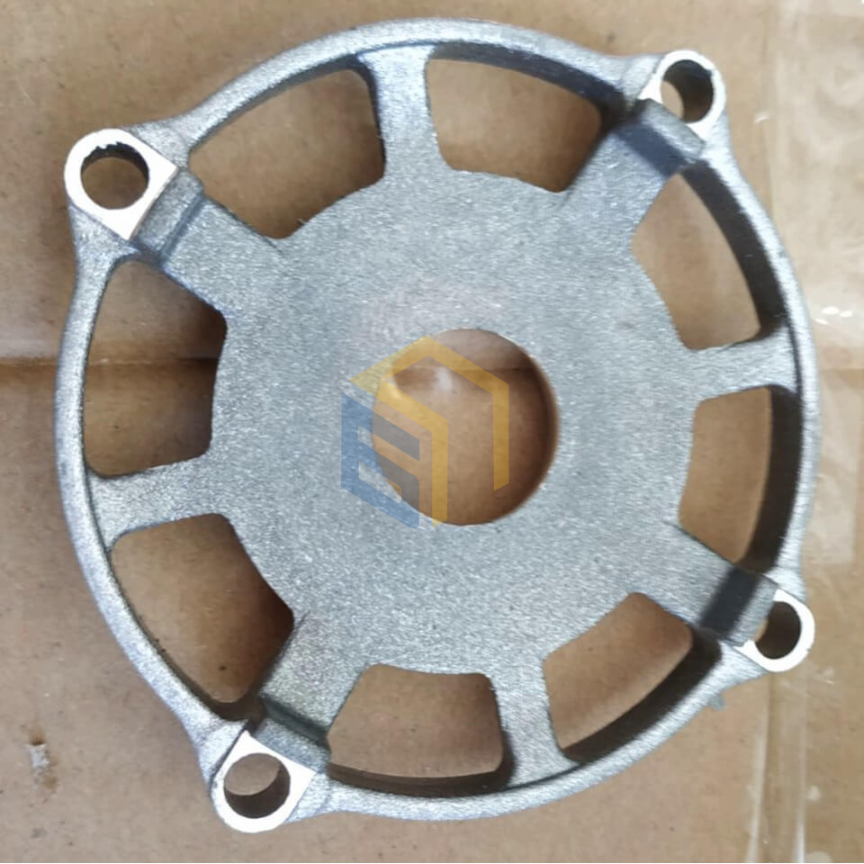 Корпус редуктора із фланцем УШМ болгарки Сталь КШМ 86-125 (107889)