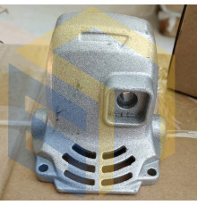 Корпус редуктора с фланцем УШМ болгарки Сталь КШМ 86-125 (107889)