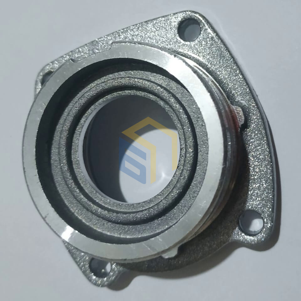 Фланец корпуса редуктора УШМ болгарки Сталь КШМ 96-125, КШМ 96-125 Р (107900)