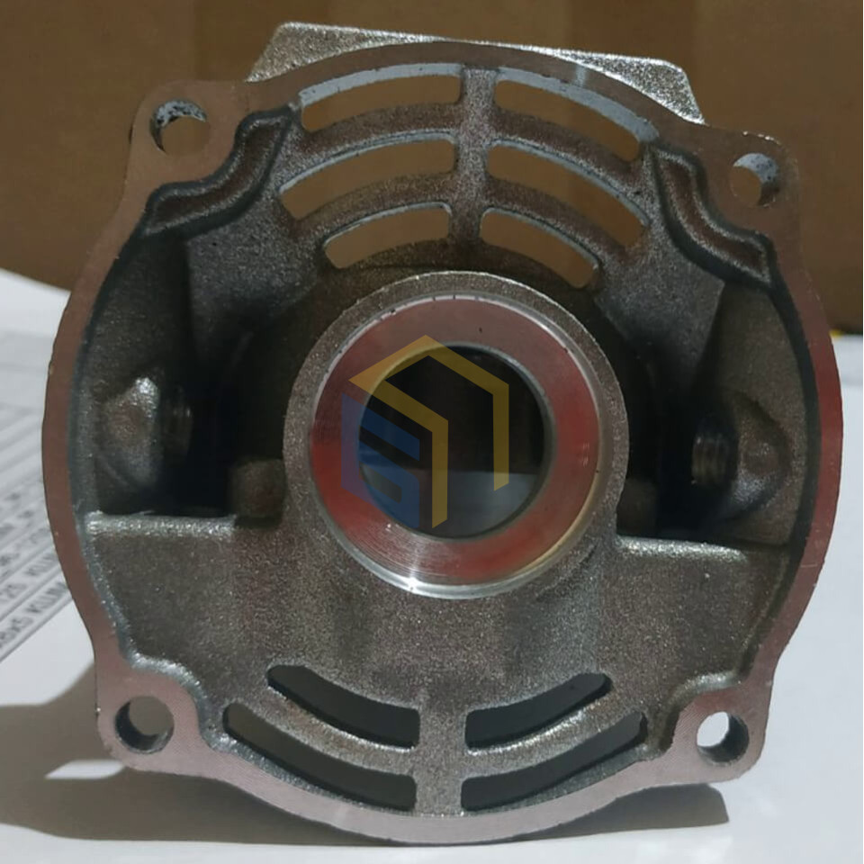 Корпус редуктора з фланцем УШМ болгарки Сталь КШМ 96-125, КШМ 96-125 Р (107903)