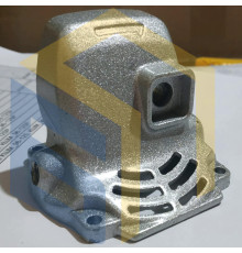 Корпус редуктора с фланцем УШМ болгарки Сталь КШМ 96-125, КШМ 96-125 Р (107903)