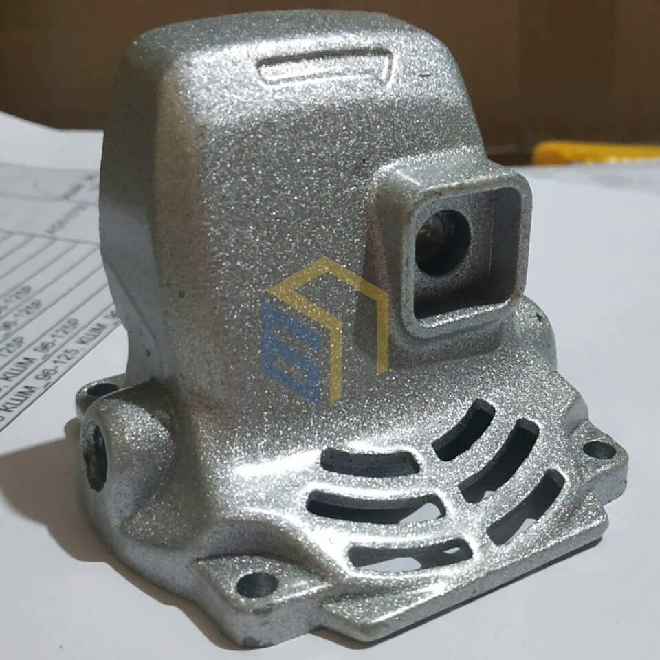 Корпус редуктора з фланцем УШМ болгарки Сталь КШМ 96-125, КШМ 96-125 Р (107903)