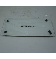 Стекло малое в сборе (белое) вытяжки Grunhelm GVN 330 W (108602)
