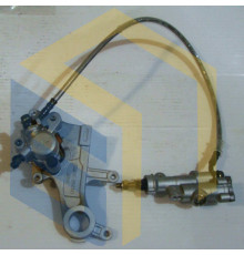 Гальма задні в зборі мотоцикла BSE J10 ENDURO (110484)