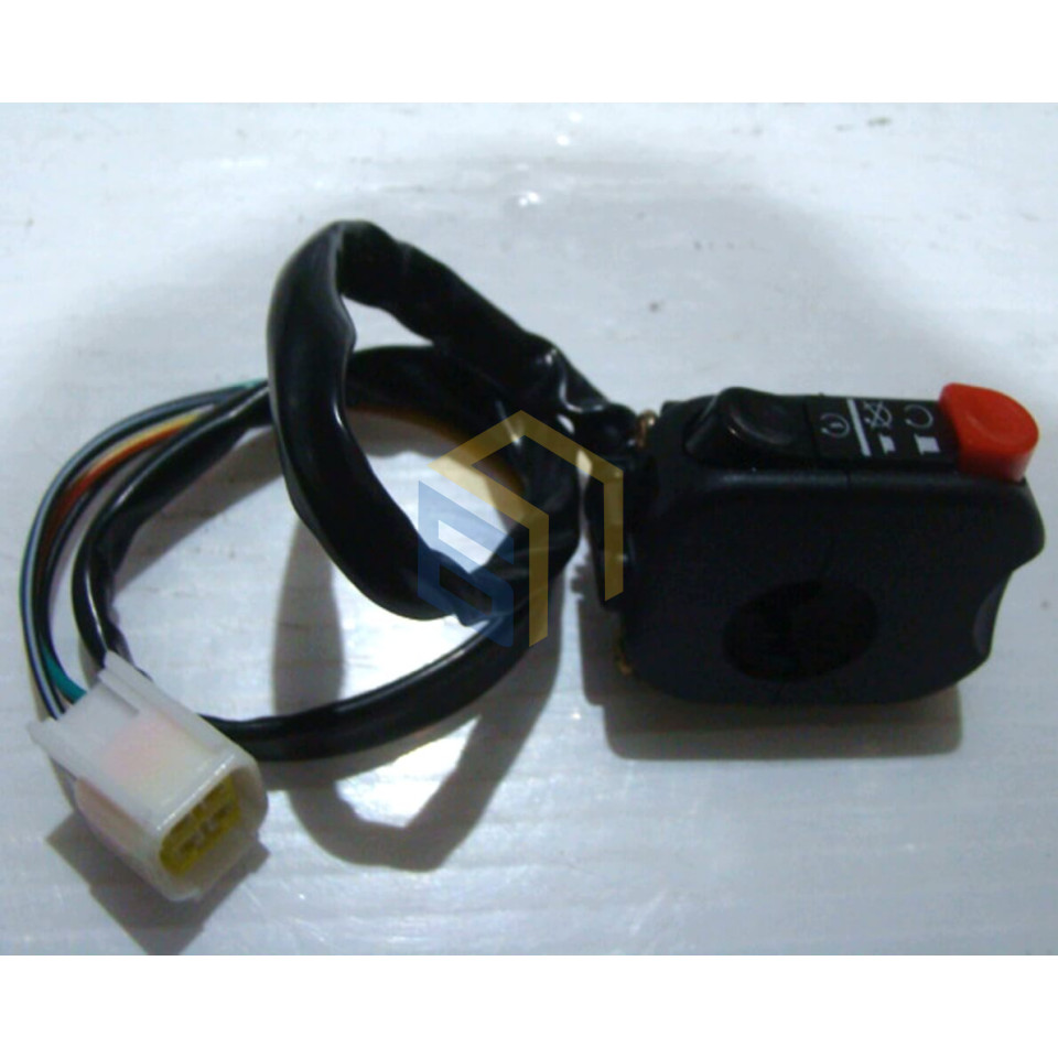 Вимикач із кабелем червоний мотоцикла BSE PH10D ENDURO (110577)