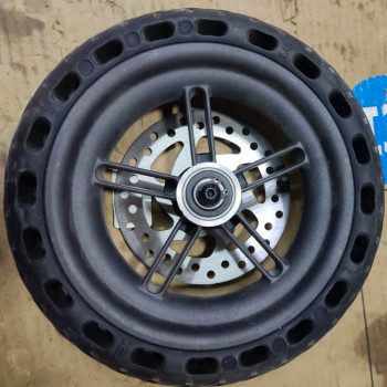 Колесо заднее в сборе электросамоката Forte VT1 (112753)