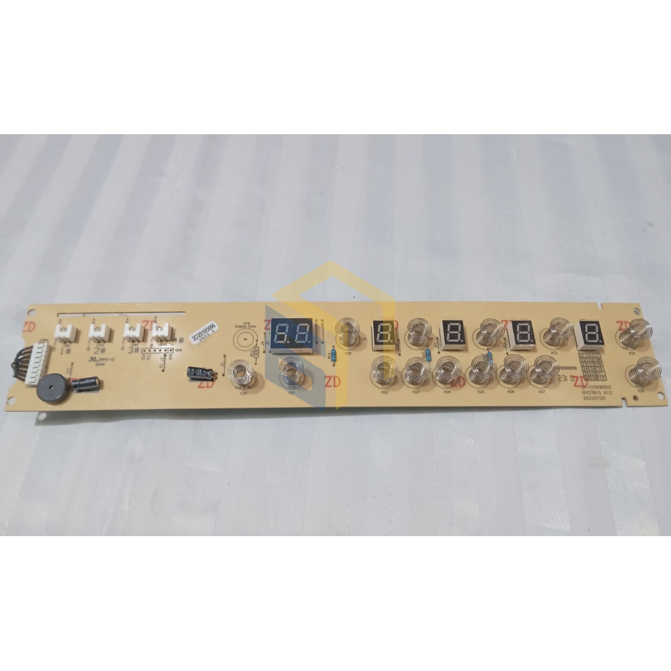 Плата дисплея (2D20105099) варильної поверхні GPC 610 B (116618-128685)