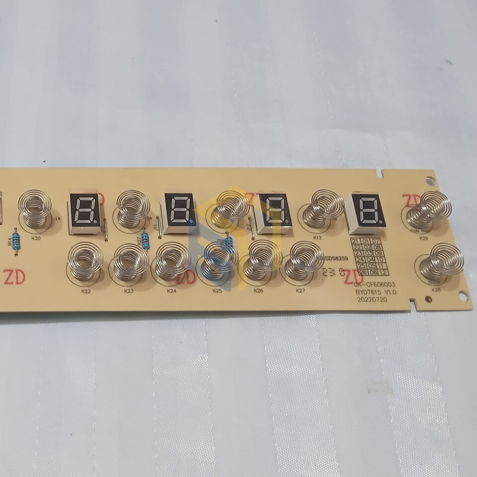 Плата дисплея (2D20105099) варильної поверхні Reca Weser 60 (116618-128685)