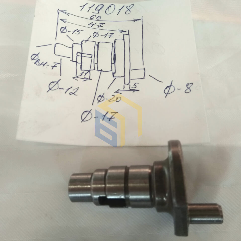 Колінчастий вал перфоратора Haisser HB-32 (119018)