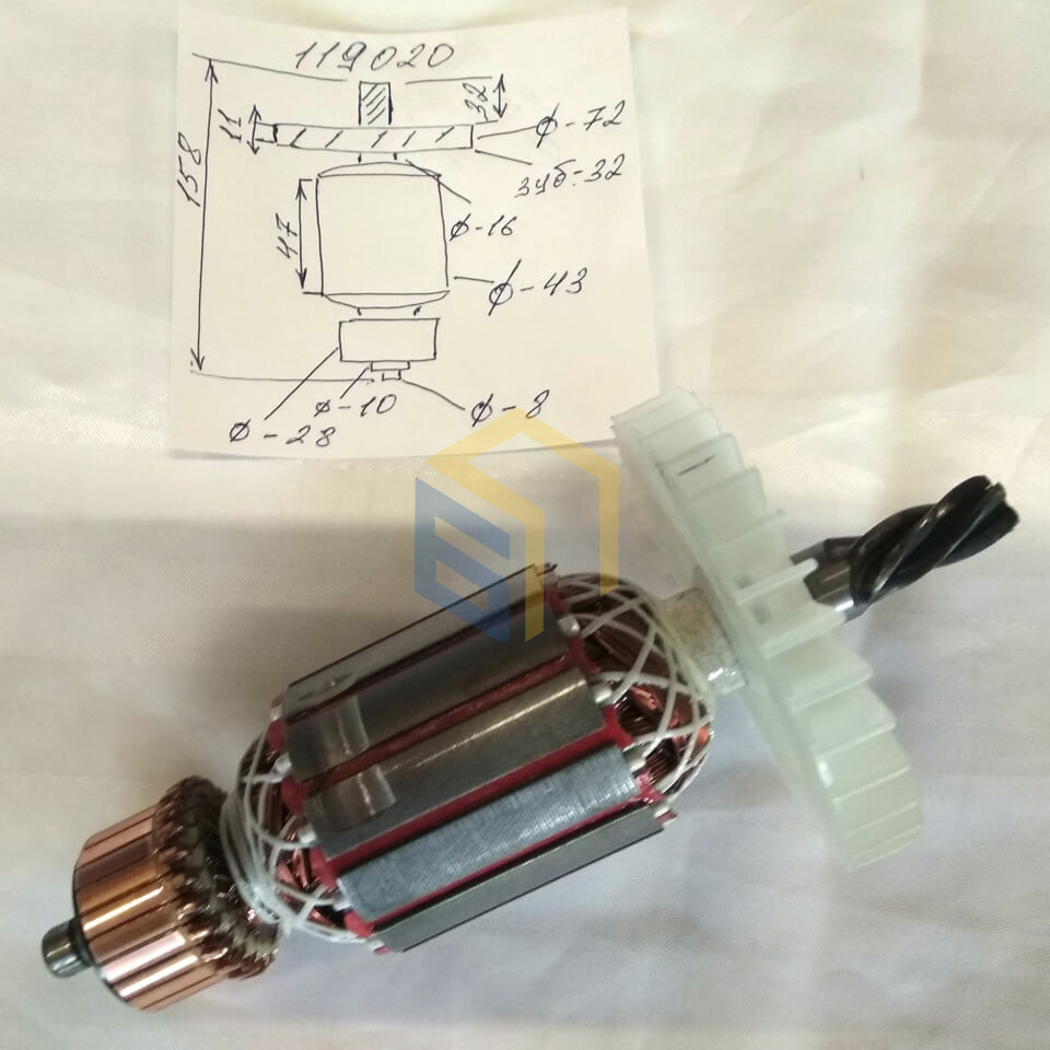 Ротор перфоратора Haisser HB-32 (119020)