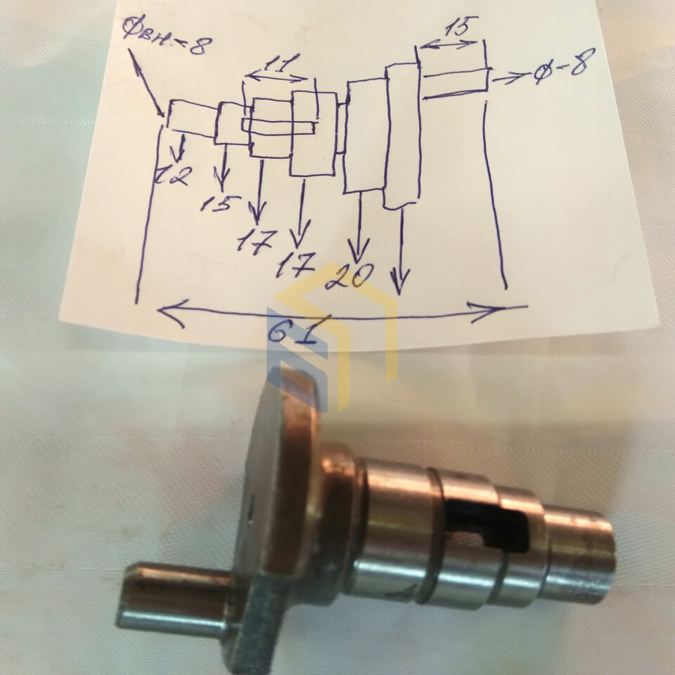 Колінчастий вал перфоратора Haisser HB-36S (119033)