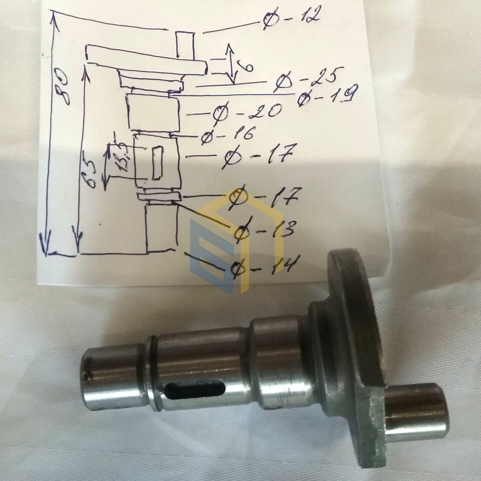 Колінчастий вал перфоратора Haisser HB-42S (119046)