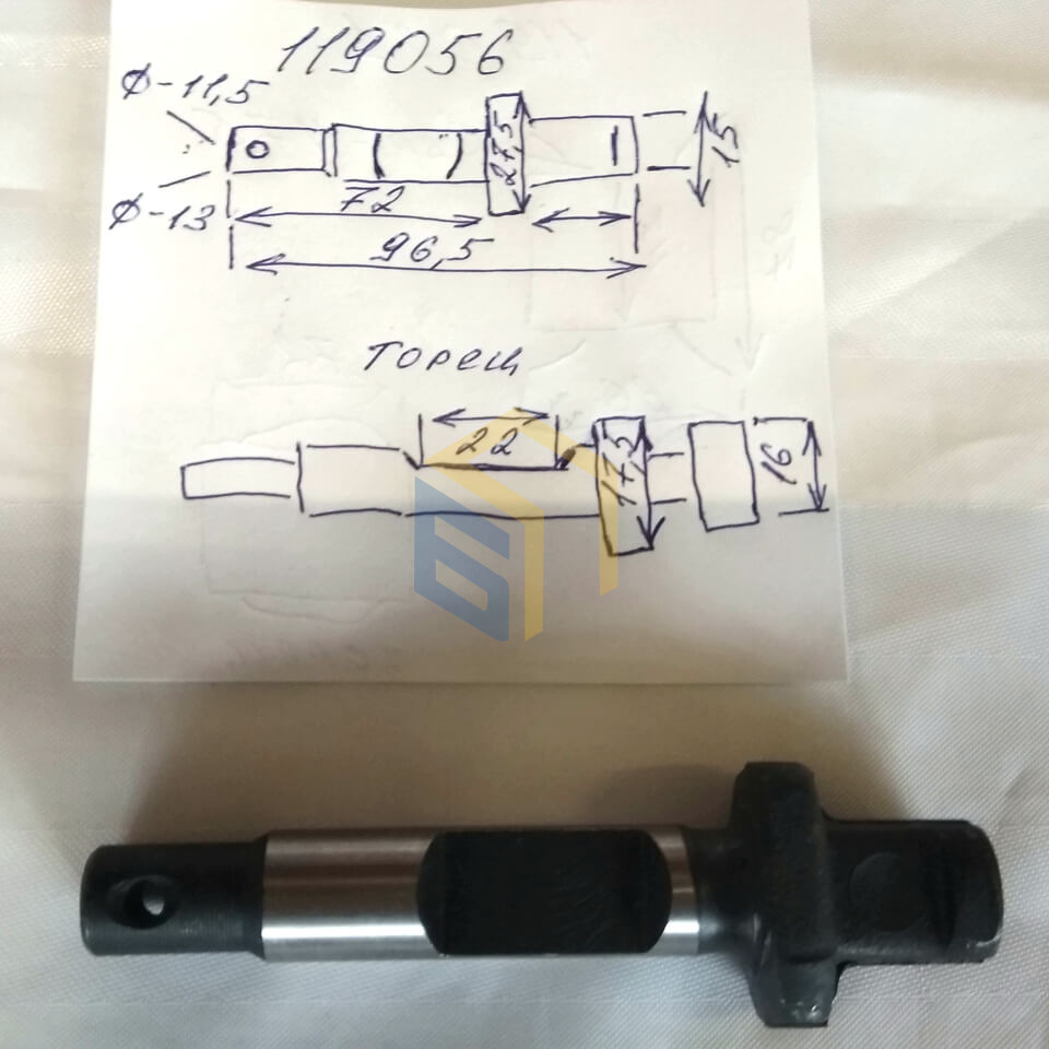 Болт фіксатора піки відбійного молотка Haisser HM-60 (119056)