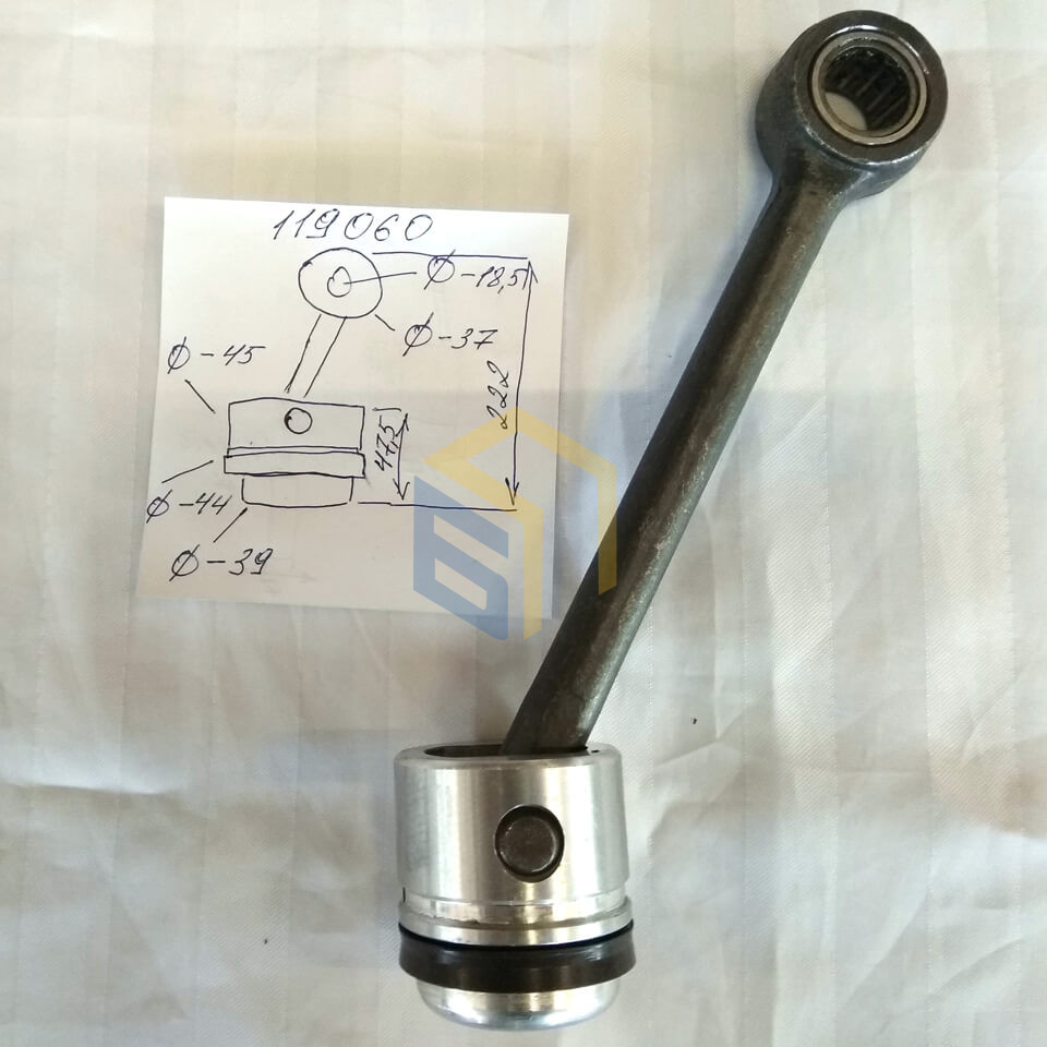 Поршень в зборі відбійного молотка Haisser HM-60 (119060)