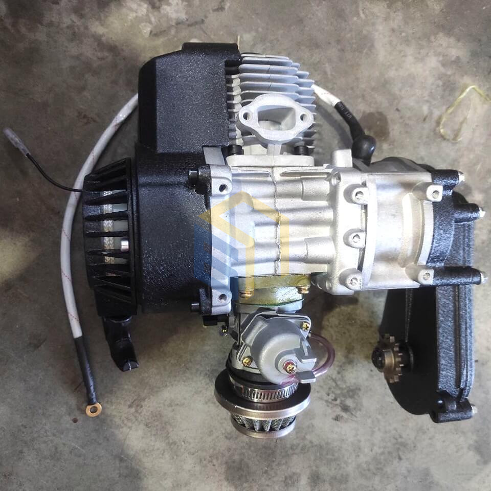 Двигун 50сс (із зірочкою на 14 зубів) мотоцикла Forte PB50G (120578)