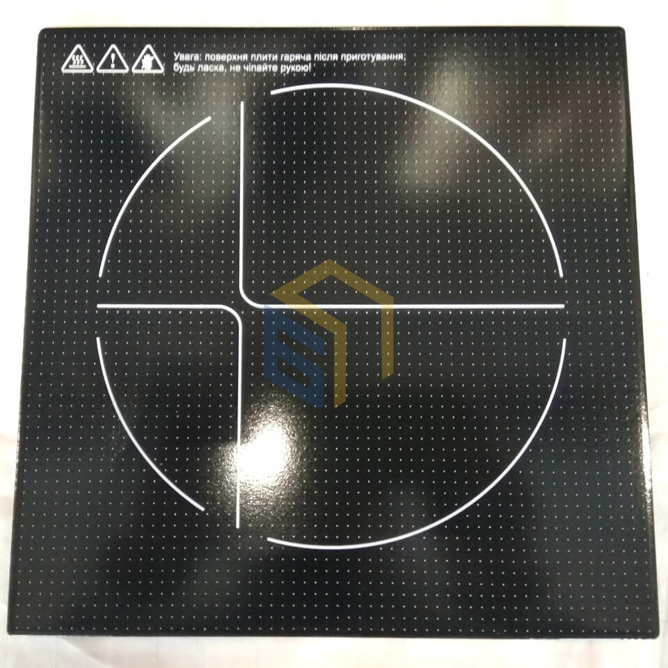 Поверхность стеклянная варочной поверхности Grunhelm GI-909 (120950)