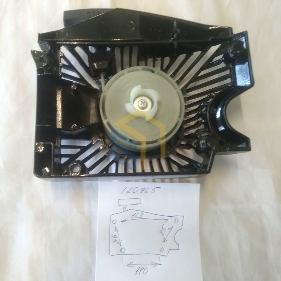 Стартер бензопили Grunhelm GS-4000MG, GS-4500MG (120965)