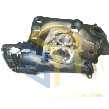 Картер у зборі (лівий та правий) бензопили Grunhelm GS-4000MG, GS-4500MG (120980)