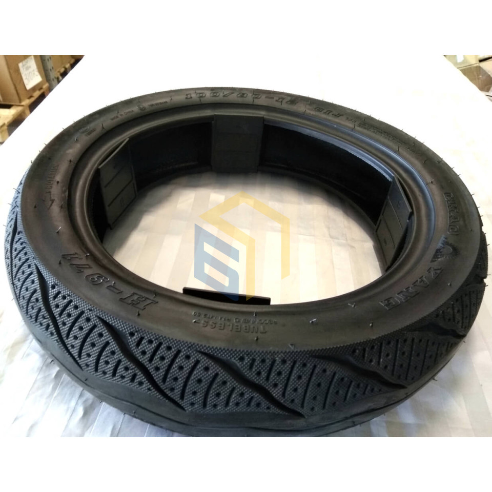 Шина вакуумна задня 100-80-12 електроскутера Yadea T9 (121625)