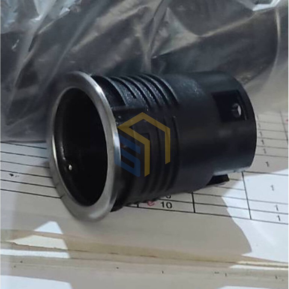 Гніздо ручки INOX духової шафи Grunhelm GDG610B (122509)