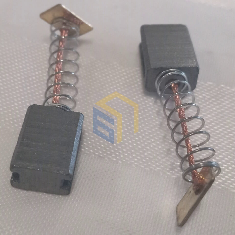 Щітка вугільна (пара) шліфмашини вібраційної Haisser VG-30 (123959)