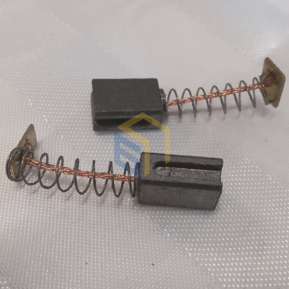 Щітка вугільна (пара) шліфмашини ексцентрикової Haisser SE-55 (123974)