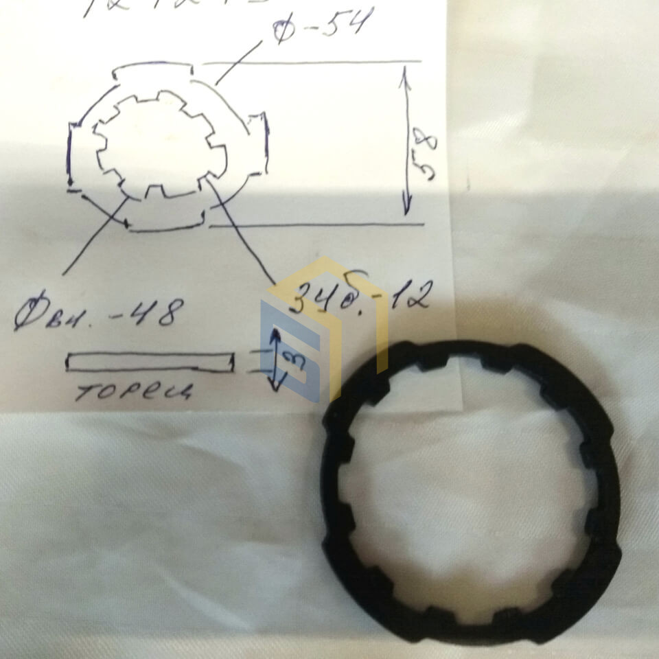 Пластина стопорна перфоратора Haisser HB-42S (124279)