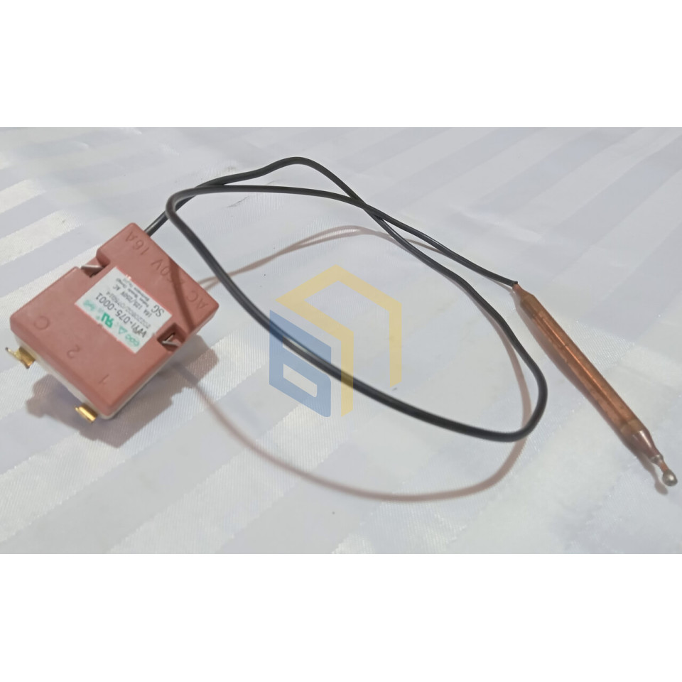 Терморегулятор 220V, 15A, 92 градуси, 30-100л для бойлерів Grunhelm (124305)