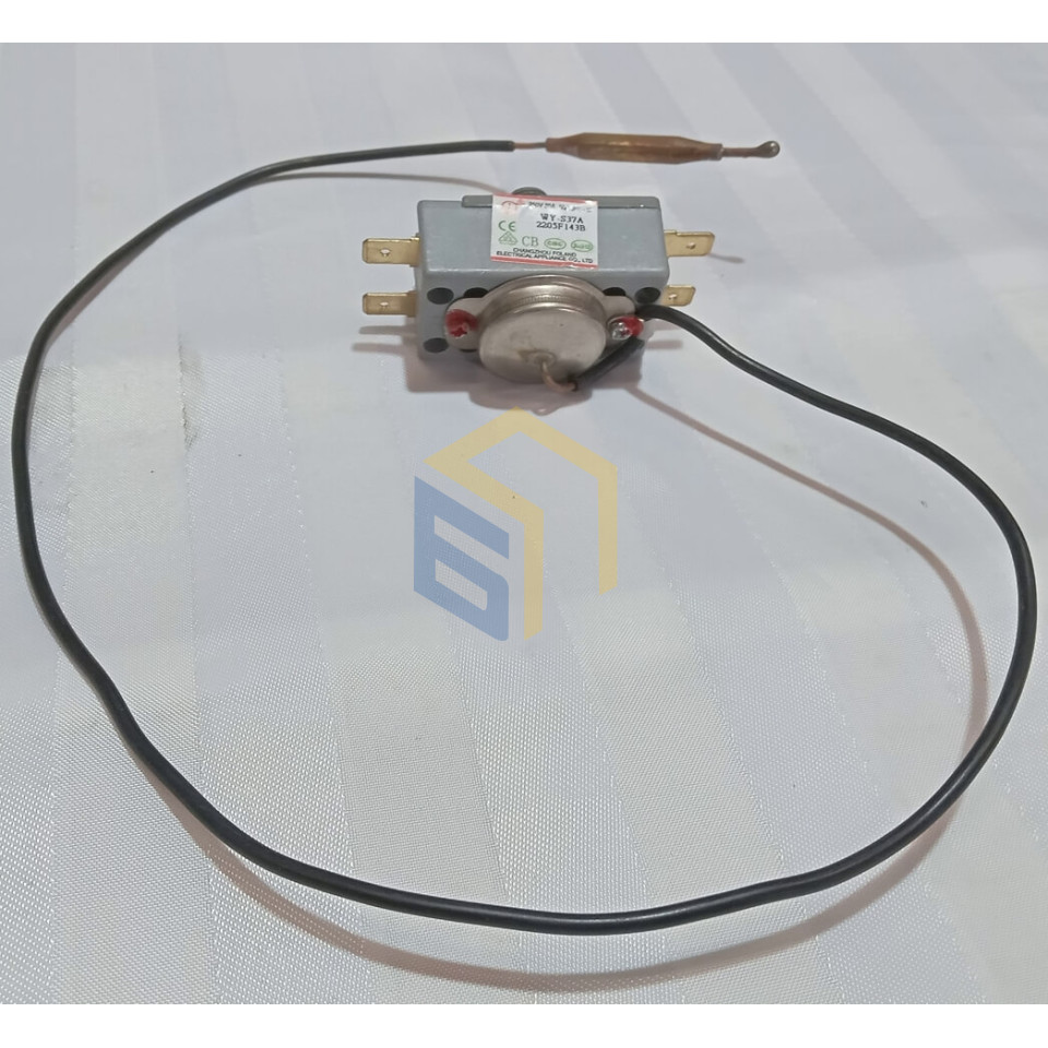 Термостат 220V, 20A, 75 градусів для бойлерів Grunhelm (124306)