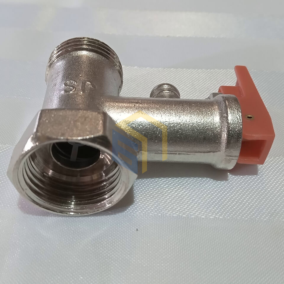 Клапан запобіжний 0,7 МПа, мідь для бойлерів Grunhelm (124315)