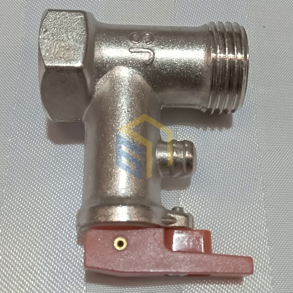 Клапан запобіжний 0,7 МПа, мідь для бойлерів Grunhelm (124315)