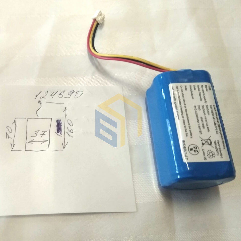 Акумуляторна батарея (3000 mah) пилососа робота Grunhelm GRVC-T1100 (124690)