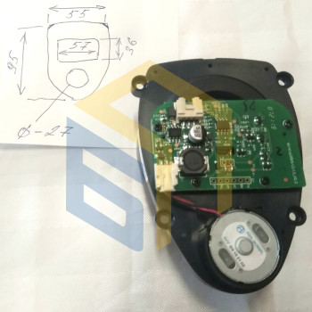 Лазерна головка пилососа робота Grunhelm GRVC-T1100 (124692)