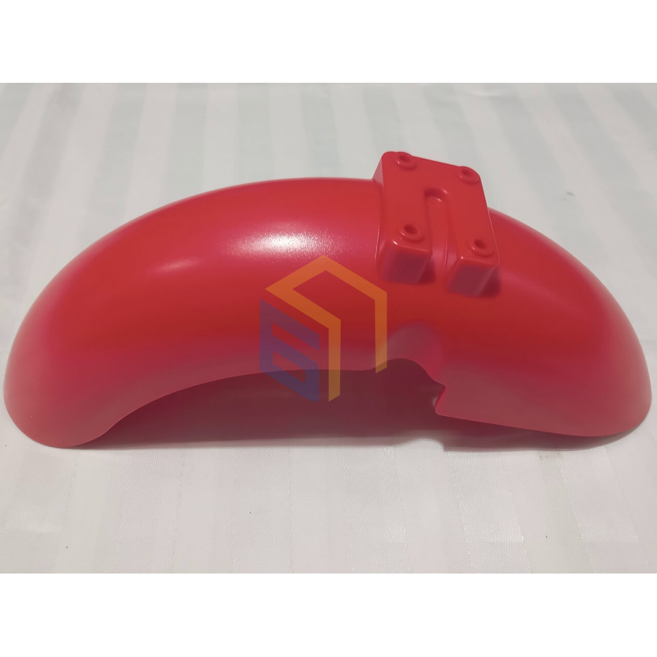 Крыло переднее красное электросамоката Yadea KS3 (124843)