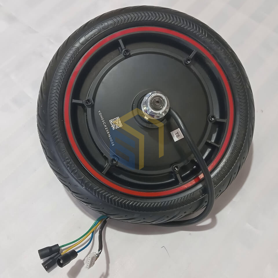 Двигун (300W) з заднім колесом у зборі електросамоката Yadea KS3 (124845)